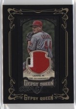 2014 Topps Gypsy Queen Framed Mini Relics Black 3/10 Mike Leake #GMR-ML 0c6