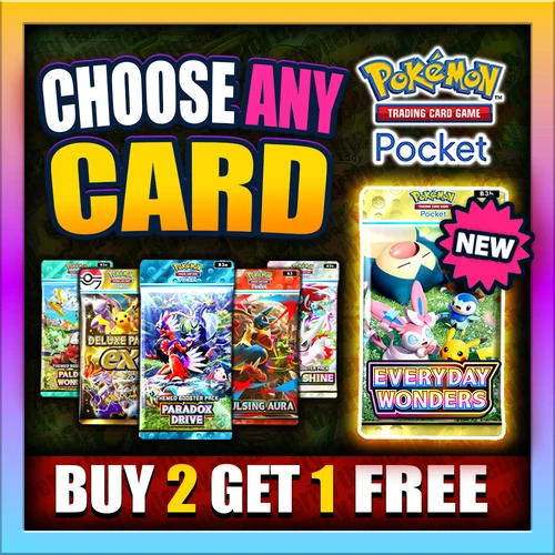 Pokemon Pocket TCG – CHOOSE Any Card – Any Rarity - Any Set – English ✅
