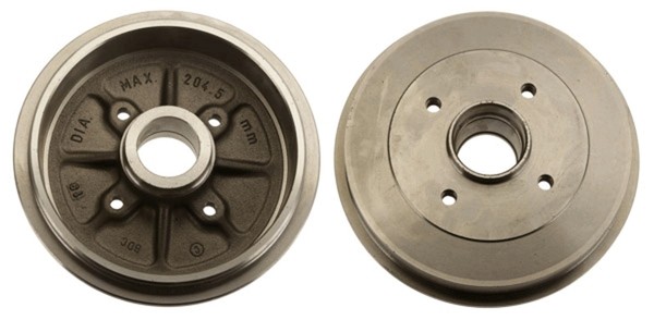 2X TRW Bremstrommel DB4220 FüR Peugeot CitroËN 2A S1 206 Saxo S0 106 2E SW 2 Van-image