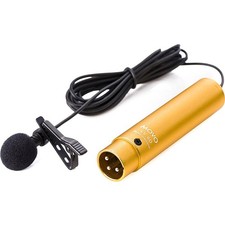 Movo Photo LV-6 Pro Grade XLR Omnidirectional Lavalier Condenser Microphone