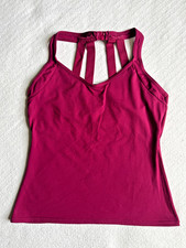 Capezio Fuscia Women's Dance Top, Shelf Bra, Size M, EUC Cute 
