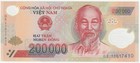 Viet Nam 200,000 Dong Banknote 2011 Choice Uncirculated Pick#123 Polymer