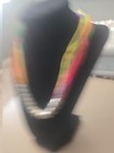 Multicolor Strand Necklace With Silver Beeds Boho Tribal — photo 5