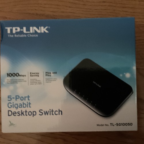 TP-Link TL-SG1005D 5-port Gigabit Desktop Switch 1000Mbps