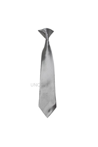 Corbata de satén con clip de 23 colores para trajes de niño esmoquin S:S-4T M:5-7 L:8-14 XL:16-20 - Imagen 4 de 48