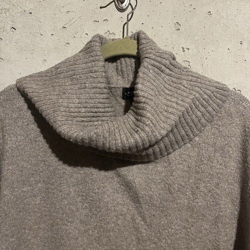 Nanette Lepore Women's Wool Blend Turtleneck Tunic Sweater Size Large Brown - Picture 2 of 9