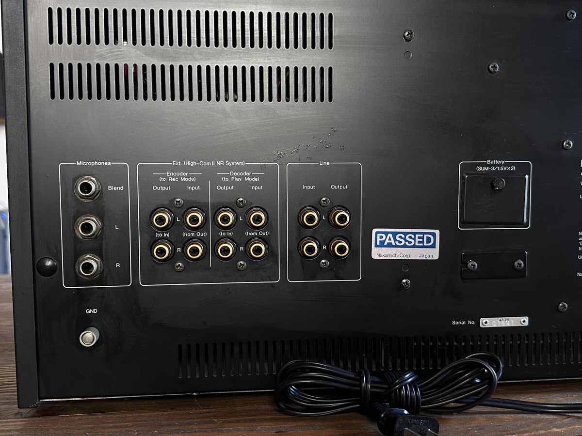 Working ~Stunning Sound~ Nakamichi 700 ZXE Discrete 3-Head