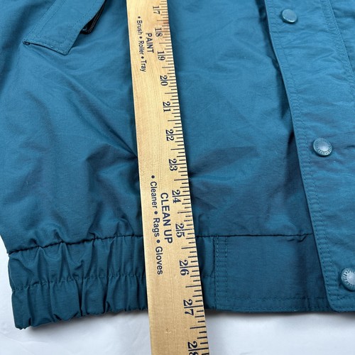 Columbia Bugaboo Windbreaker Jacket Men's Medium Blue Green Shell Only 90s Y2K - Picture 17 of 20