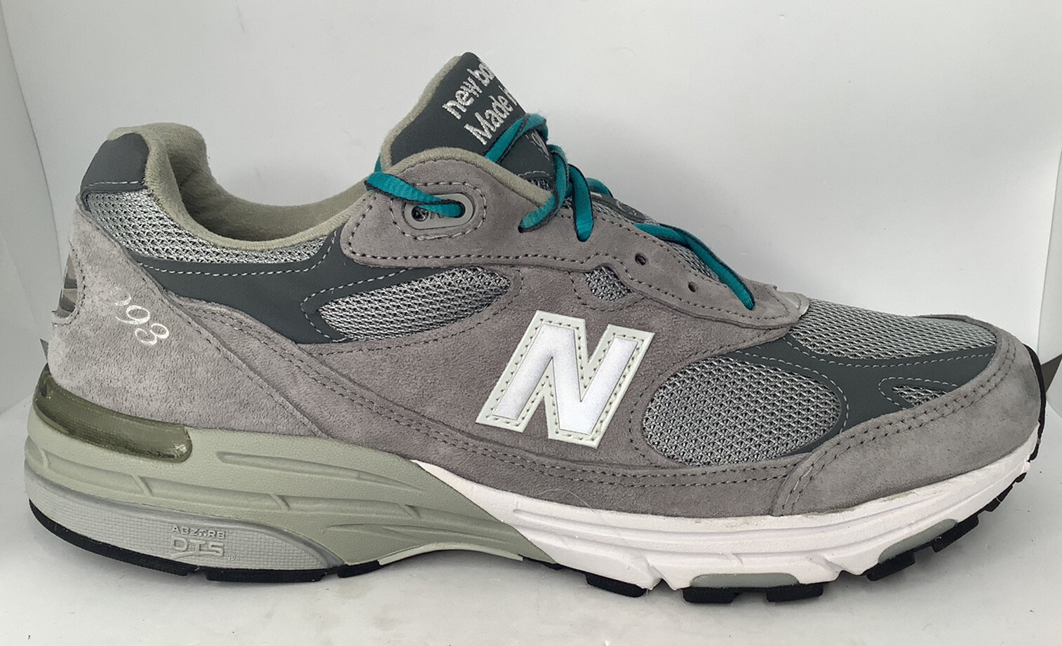 Size 9.5 - New Balance 993 Gray White 