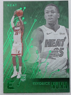 2019-20 panini chronicles essentials green kendrick nunn  rc card # 229