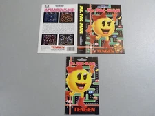Ms. Pac-Man Manual & Artwork Only, NO GAME! NO CASE! Original SEGA Genesis