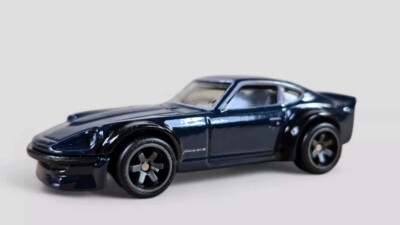 #ad NISSAN FAIRLADY Z Diorama Collectible DieCast Model Car 1:64 Blue LOOSE $11.99