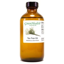 8 fl oz Tea Tree Essential Oil (100% Pure & Natural) in Amber Glass Bottle