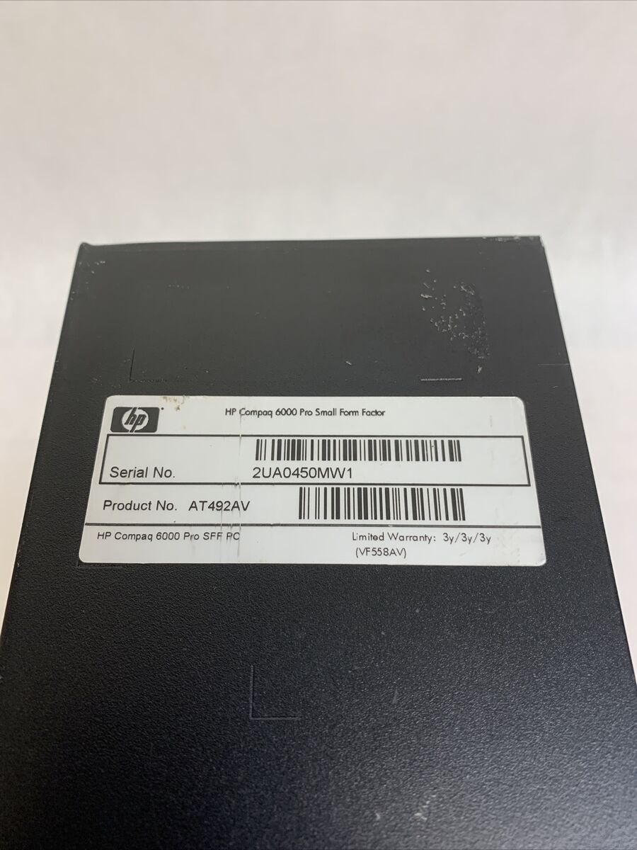 Compaq 6000 Pro SFF Core2 Duo E7500 ③ s-l400.jpg