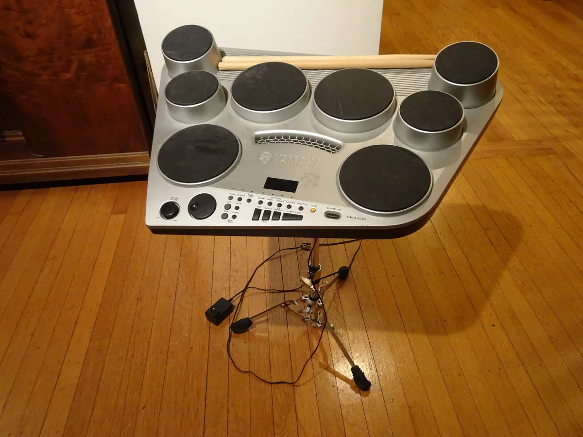 Yamaha DD65 Portable 8 Pad Digital Drums Matching Snare Stand AC