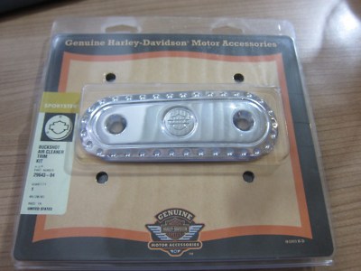 Harley-Davidson 29643-04 Buckshot Air Cleaner Trim Kit Chrom NEU! OVP 