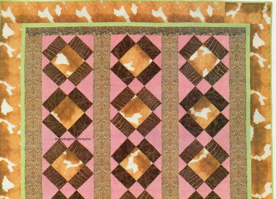 Texas Treasures Quilt Pattern Pieced JW - Image 2 of 2
