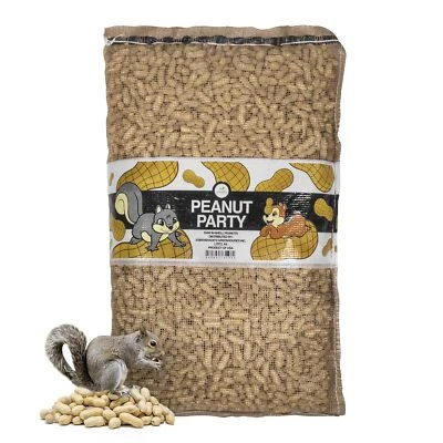Wildlife Elements In-Shell Peanuts For Birds, Squirrels, Wild Animal Food, 25 LB