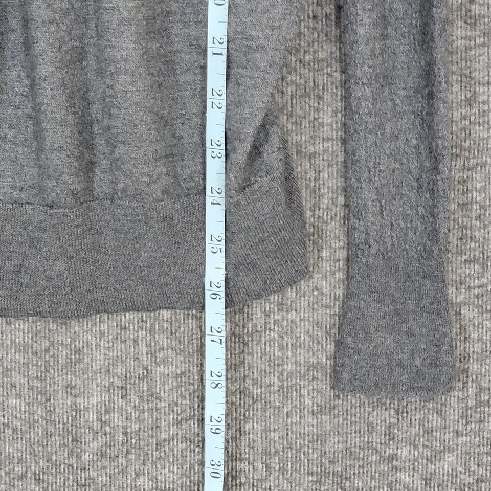 Suéter Theyskens Theory para mujer XS* gris cachemir mezcla de seda correas para el hombro Foto 4 de 4