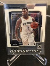 2021-22 Donruss Optic Basketball Zion Williamson Elite Dominators Pelicans #1