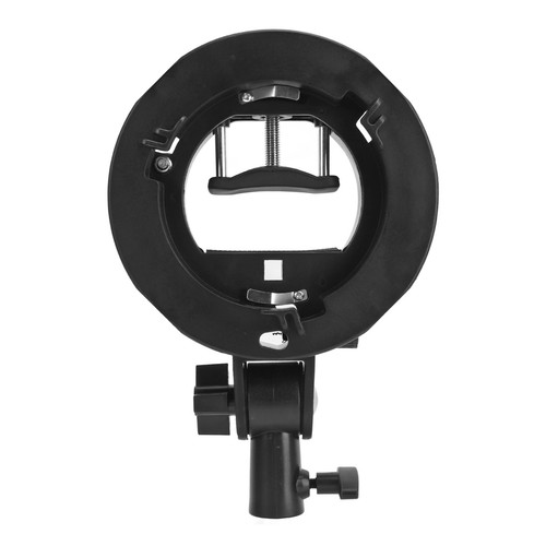 S Type Bracket For Bowens Mount Holder S Type Bracket Holder For Speedlite VIS - Picture 2 of 12