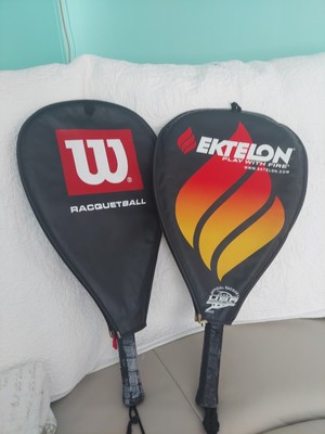 EKTELON STORM & WILSON TITANIUM RACQUET BALL RACQUETS LOT OF 2