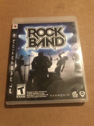 Rock Band (Sony PlayStation 3, 2007) Pre-owned - Afbeelding 1 van 4
