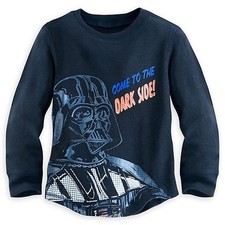 Star Wars Darth Vader Boy Long Sleeve Thermal Shirt Size 5/6