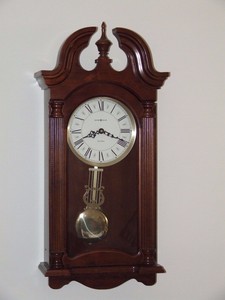 Working Howard Miller Usa Mahogany Regulator Westminster Dual Chime Image Is Loading Working Howard Miller Usa Mahogany Regulator Westminster Dual