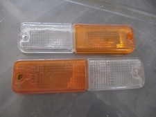 FIAT 127  128 Maserati Biturbo - Coppia plastiche fanalini ant - Ricambio nuovo