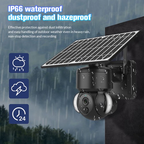 4G Solar Security Camera Wireless System Outdoor CCTV 3MP with Sim Card - Picture 5 of 17