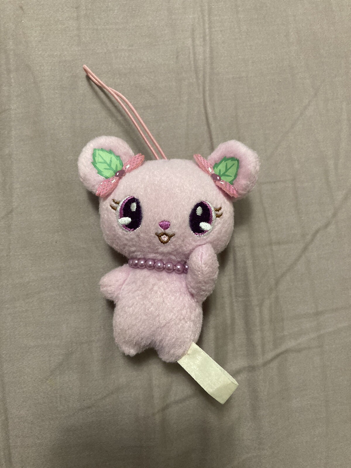 Sanrio Jewelpet Plush Bear Sakuran Strap eBay
