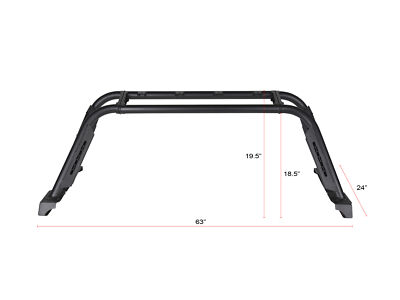 For CR-M Chase Rack W LED Shroud For Mid Size Trucks