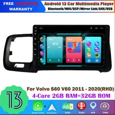 Für Volvo S60 V60 2011-2020 Autoradio Video Player Android 13 BT Radio Navi