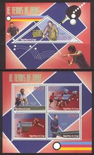 Lollini L62 TABLE TENNIS Sport - 2 Sheets MNH 2015