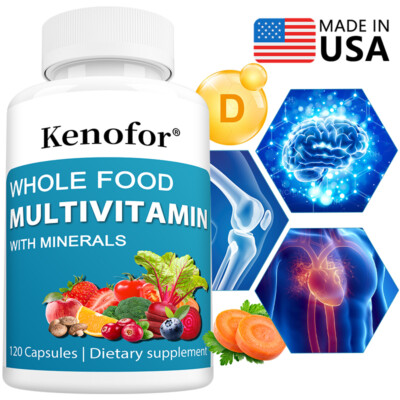 Vollwert Multivitamin mit Mineralien Komplettes tägliches Vitaminpräparat
