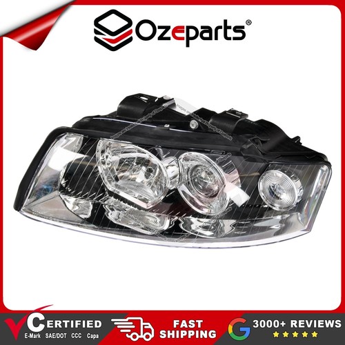 Pair LH+RH Head Light Lamp Halogen For Audi A4 S4 Sedan Wagon B6 2001~2004 - Picture 3 of 6