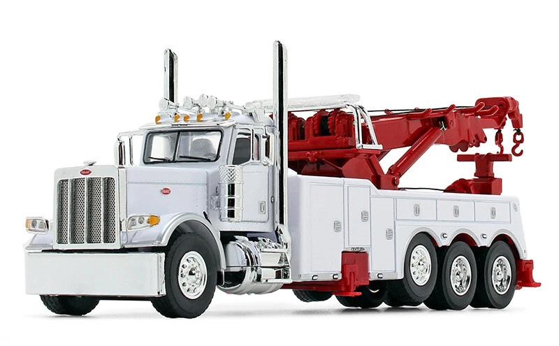 1/64 DCP WHITE PETERBILT 389 W/ CENTURY 1150 ROTATOR WRECKER - Image 3 of 4
