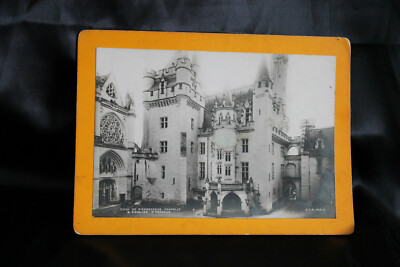 ALBUMDRUCK Frankreich Château de Pierrefonds Kapelle & Ehrentreppe 1880