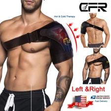 Shoulder Brace Rotator Cuff Pain Relief Support Adjustable Belt Sleeve Sprains
