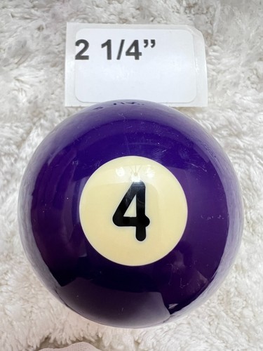 #4 Pool Ball. Antique, Vintage And Current Style Balls. Many To Choose From. - Picture 99 of 353
