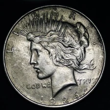 1926-D Peace Silver Dollar CHOICE UNC *UNCIRCULATED* MS E352 VLM