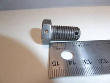 1/2-13 x 1 MONEL STEEL Drilled Bolt VINTAGE Made in the USA! NEW! Qty of 1