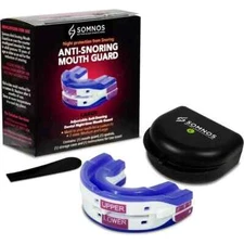 Somnos anti Snore Mouthguard - Adjustable Sleep Mouth Guard for Snoring - large