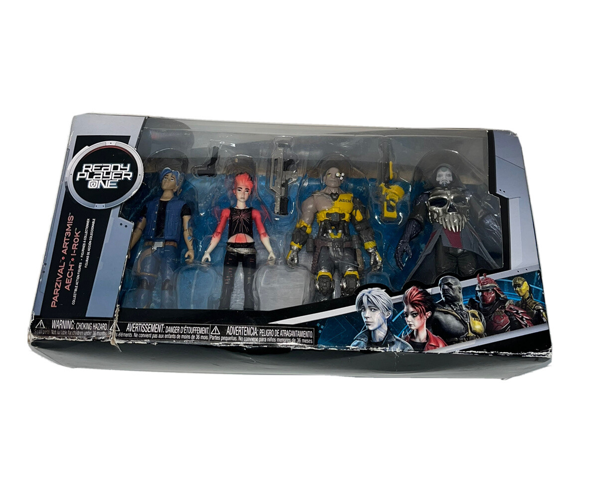 Ready Player One Action Figure 4 Pack Parzval Art3mis Aech
