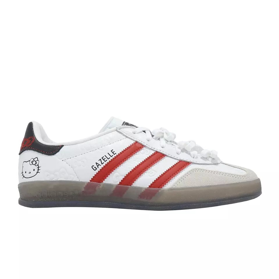 美品 アディダス  Gazelle ハローキティ 27cm adidas Originals x Hello Kitty Gazelle Indoor W 50th Anniversary