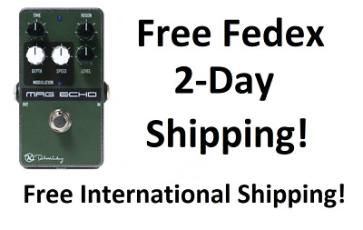 New Keeley Mag Echo Magnetic Echo Modulated Tape Echo Guitar Effects Pedal