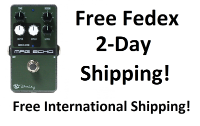 New Keeley Mag Echo Magnetic Echo Modulated Tape Echo Guitar