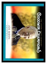 2021 upper deck goodwin champions #78 joe biden