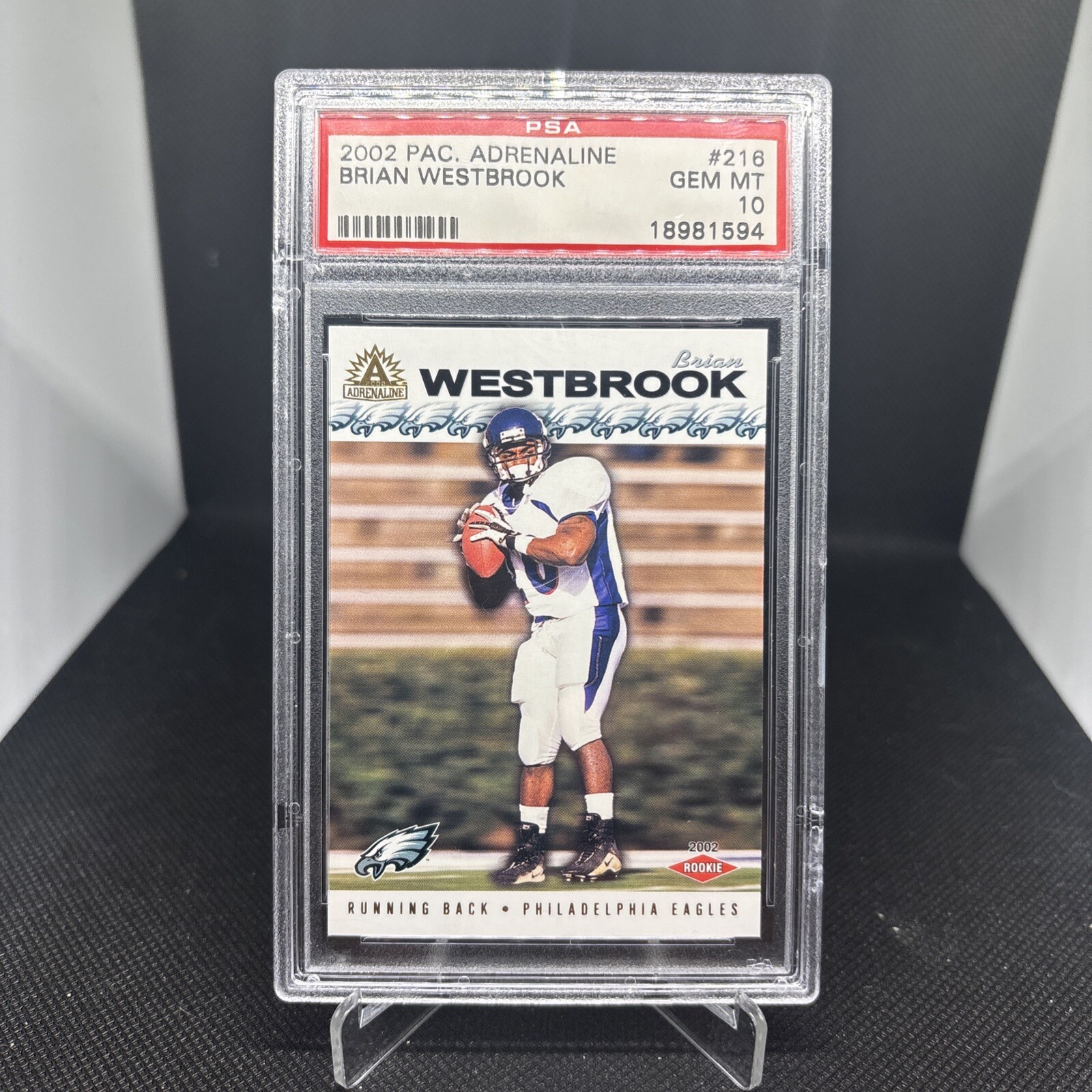 Brian Westbrook Pacific Adrenaline #216 Base